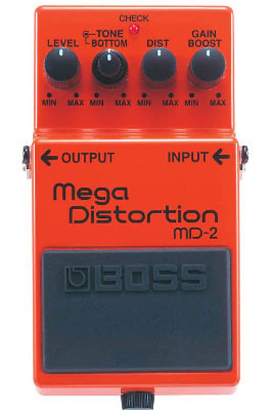 BOSS MD-2 Mega Distortion Pedal - Boss MD-2 Mega Distortion image 1