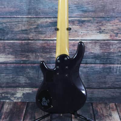 Yamaha  TRB-6 6 String Fretless Bass  Black with hard shell case image 3