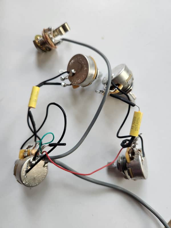 Gibson/Epiphone 1959 Standard Reissue Wiring Harness// CTS, Mallory, Switchcraft image 1