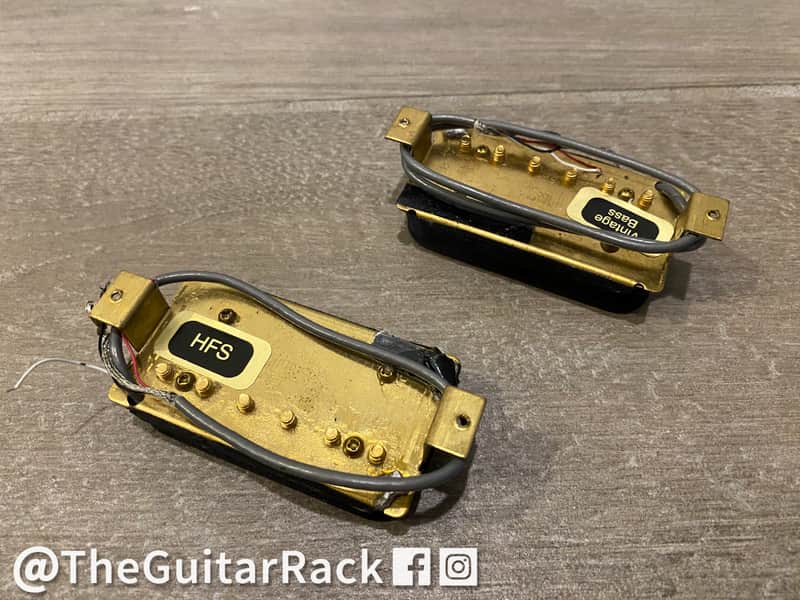 PRS USA HFS / Vintage Bass Pickup Set, Artist, Gold Poles, CLEAN