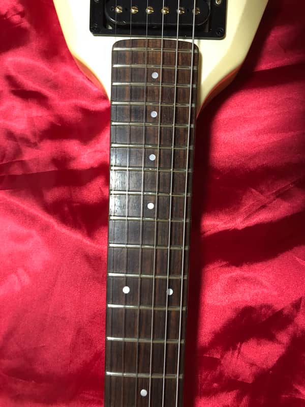 Greco TUSK By Greco GTV-55 White Japan Vintage 1984 Electric | Reverb