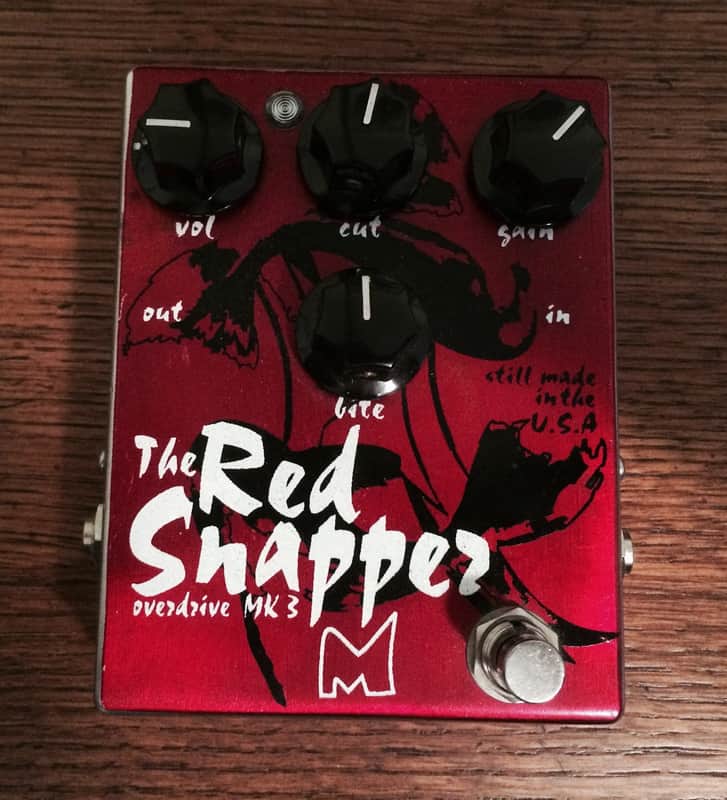 Menatone Red Snapper Overdrive MK3 Red | Reverb