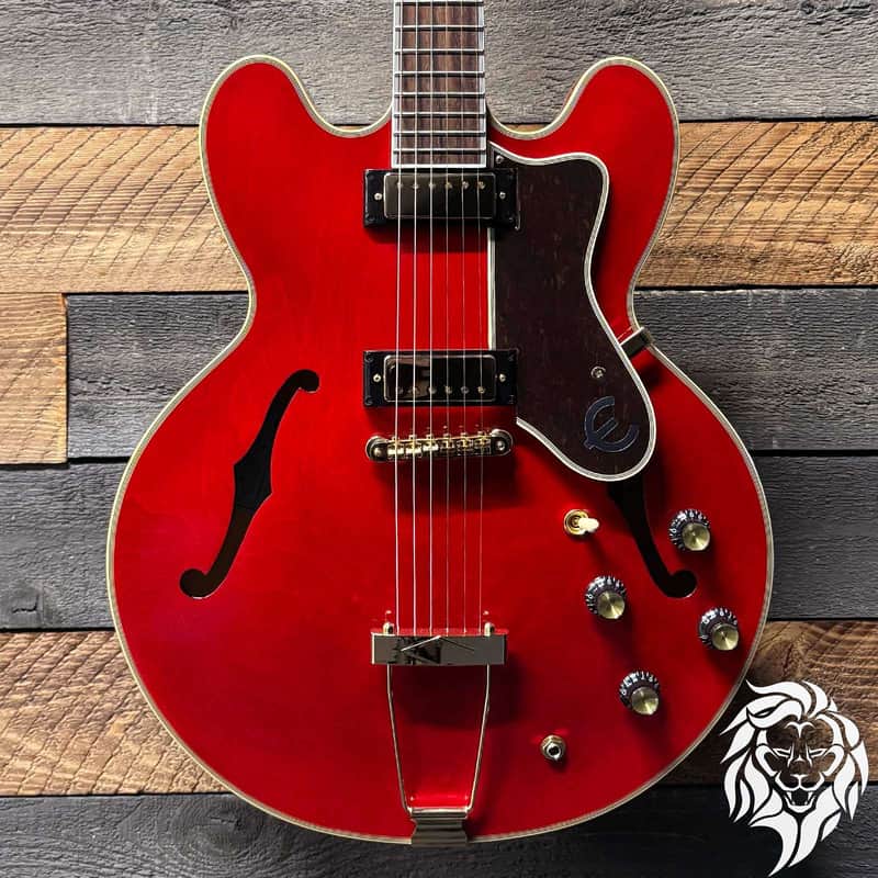 Gibson Epiphone Masterbilt "Gem Archer" Sheraton Cherry Red 25051512201 image 1