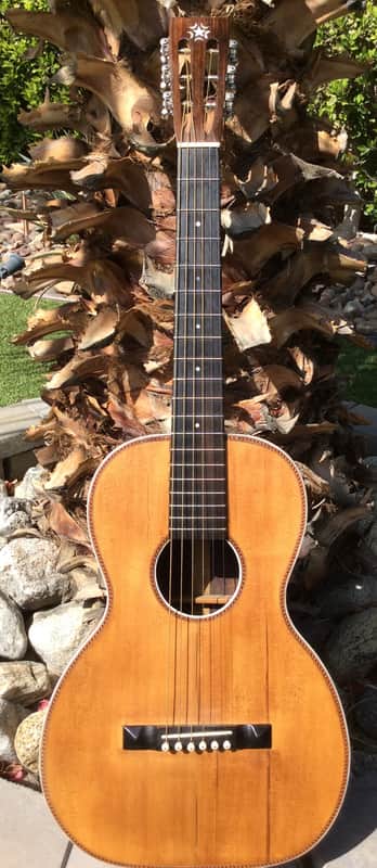 Brazilian Rosewood Parlor Guitar 1900’s image 1