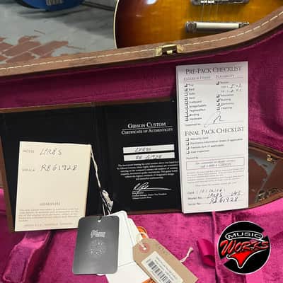 Gibson   Custom Shop Les Paul R8 1958 Iced Tea image 10
