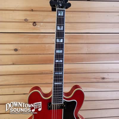 Epiphone Masterbilt Gem Archer Sheraton with Epiphone Hard Case - Cherry Red image 5