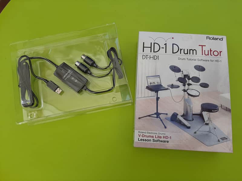 Roland DT-HD1 drum utorial software for HD-1 image 1