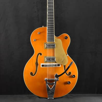 Gretsch G6120T-BSSMK Brian Setzer Signature Nashville '59 "Smoke" Orange image 2