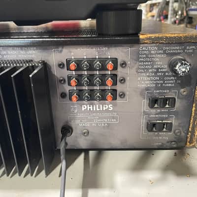 Philips AH787 Receiver 1978 - Silver Face image 3