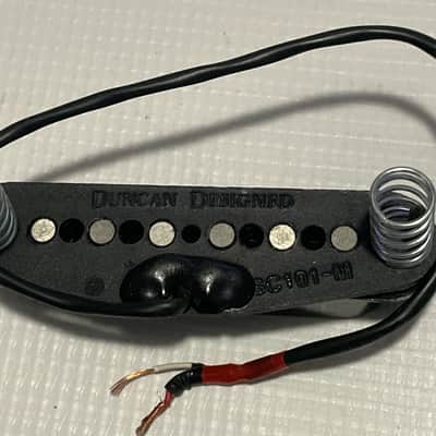2000's Seymour Duncan Designed SC101 Black Middle Single Coil Guitar Pickup 6.96k image 4