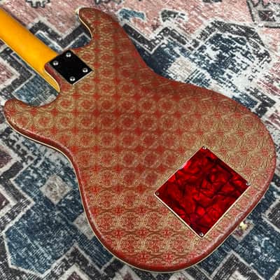 1963 Hofner 173 Vintage 3 Pickup Brokat Vinyl Made In Germany Electric Guitar W/ Original Hardshell Case! image 10