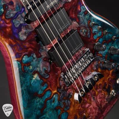 Alembic Further 6 Buckeye Burl - Resin Top #F15036 Bild 13