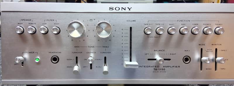 Sony TA-1150 1973 - Aluminum image 1