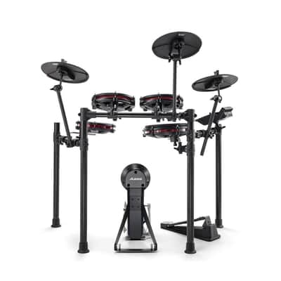 Alesis Nitro Max Kit Electronic Drum Set Bundle with Throne and Headphones image 4