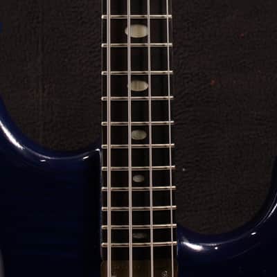 Alembic Elan 4-String PJ Bass 1989 - Royal Blue Gloss image 4