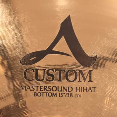 Zildjian A Custom Mastersound Hihat 15" Cymbals - Demo! image 6