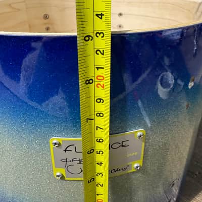 Odery Fluence 12”x9” Rack Tom Drum Shell Bare Wood #MJ21 image 5
