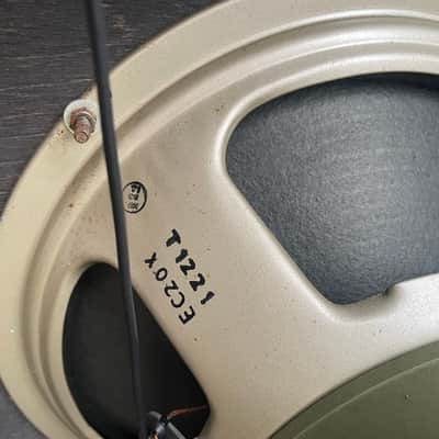 Vintage very rare late 60s 1970 Orange Matamp 4x12 speaker cab Celestion greenback Thames Ditton 25w quartet G12M for amp not Marshall Hiwatt Park image 9