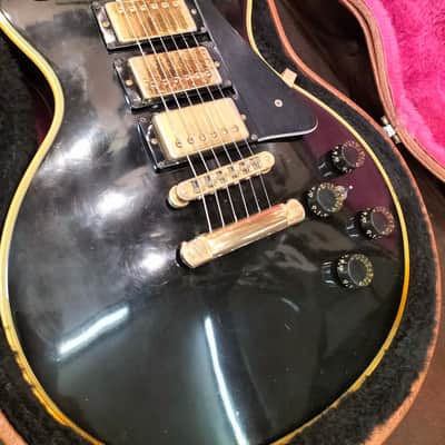 Gibson Les Paul Custom 3 Pick Up Black 1980 image 1