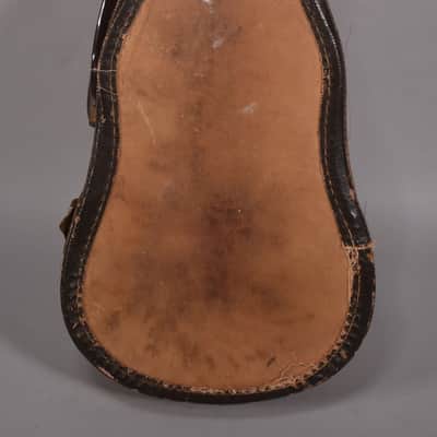 c. 1950's Geib Soprano Ukulele Soft Shell Case Brown image 1