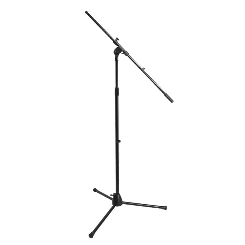 On-Stage MS7701B Euro Boom Microphone Stand - Black image 1