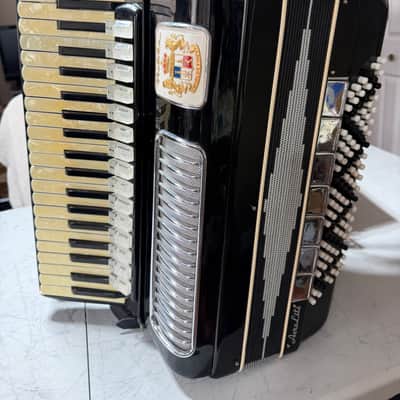 Hohner Atlantic IV N Deluxe Accordion 1970s - Black | Reverb Canada