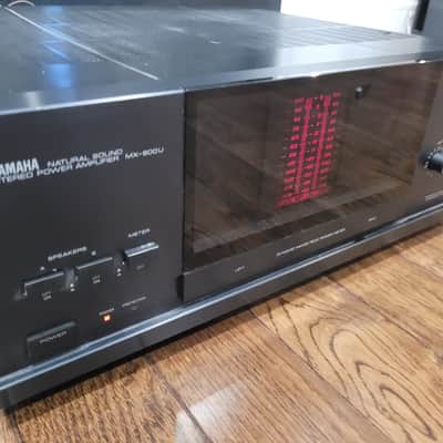 Yamaha MX 600U MX-600U Stereo Power Amplifier Tested Excellent Vintage Rare image 3