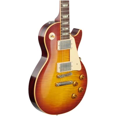 Gibson Custom 1959 Les Paul Standard Electric Guitar, Murphy Lab Ultra Light Aged, Sunrise Tobacco Burst image 1