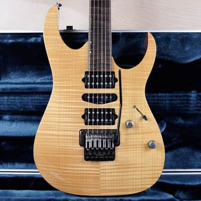 Ibanez J Custom RG8570 MIJ 2004 Natural Made in Japan w/ OHSC, Paperwork image 1