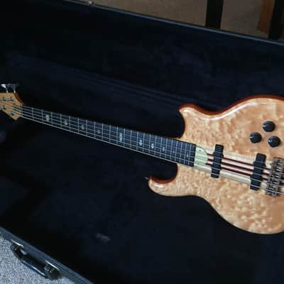 Alembic Persuader Distillate 5 String Bass Quilted Maple 1988 image 17