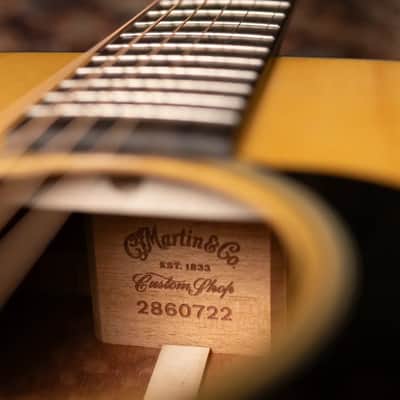 Martin Custom Shop D14F Old Style 18 Acoustic Guitar - Quilted Sapele with Hardshell Case image 12