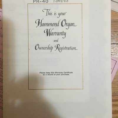 Hammond RT-3 1961 image 15