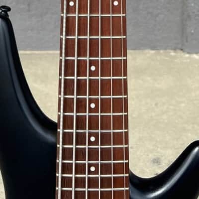 Ibanez SR306EBWK SR Series 6-String Electric Bass Guitar in Weathered Black image 6