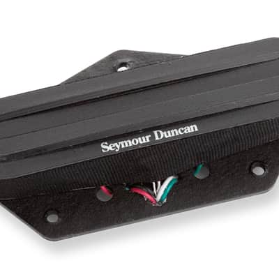 Seymour Duncan STHR-1b Hot Rails Lead Tele Black image 1