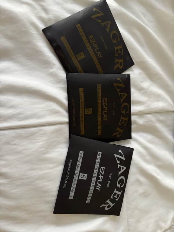 Zager Easy Play Guitar strings image 1