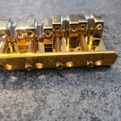 Babicz FCHZ4 full contact bass bridge - Gold image 3