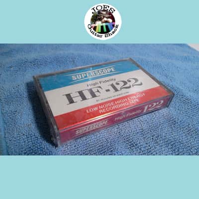 1-1980 Superscope HF-122 Ferric Cassette Tapes 122 Mins Sealed Will Combine Shipping Super Rare! image 1