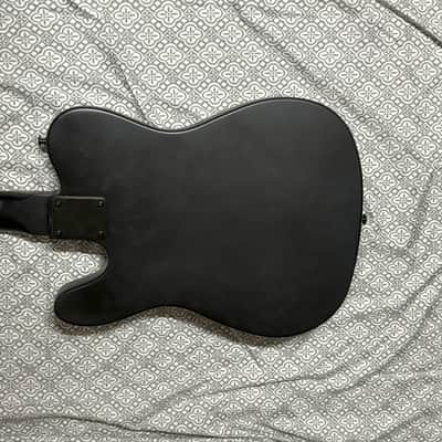 TELECASTER ON STEROIDS / Black Satin w/Red Binding / Like New Condition image 6