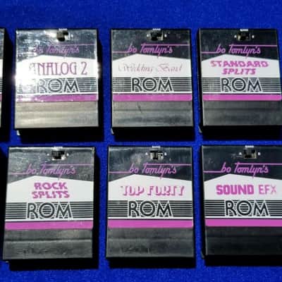 BO TOMLYN'S Yamaha DX7 ROM Sound Cartridges ***ULTRA RARE COMPLETE