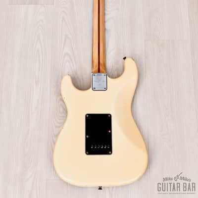 1980 Fender Stratocaster 25th Anniversary Model Vintage Guitar Pearl White w/ Case image 3