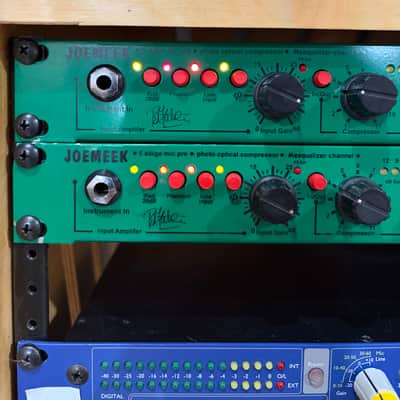 Joemeek VC6Q British Channel Strip 2000s - Green image 2