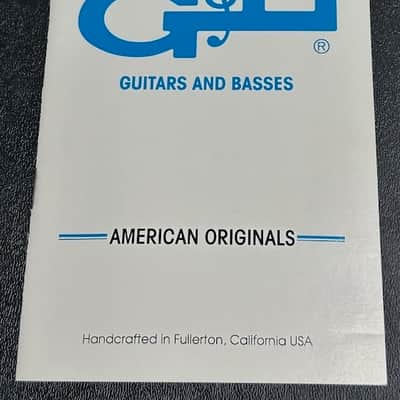 G & L L-2000 "Leo Fender" Ltd. Run 1990's - cool Blue'burst example w/a COA signed by "Phillis Fender". image 13