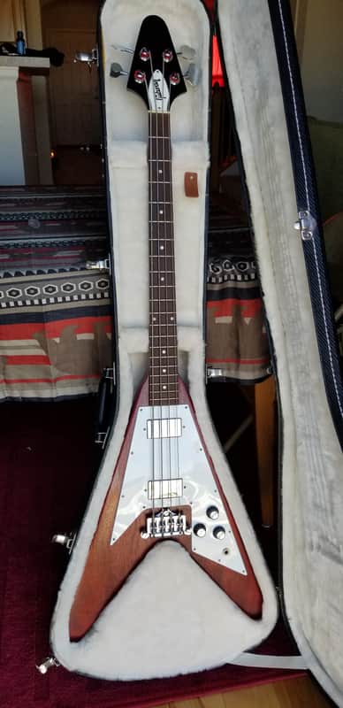 Gibson Flying V Bass Reissue 2012 Cherry image 1