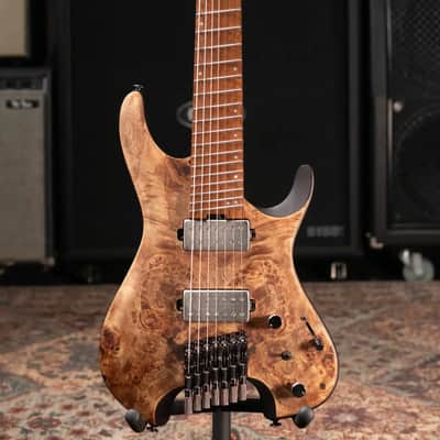 Ibanez QX527PB 7-String Electric Guitar - Antique Brown Stain image 3