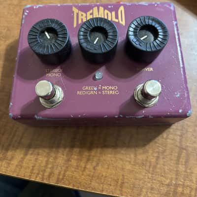 ギター DUNLOP TREMOLO Super Rare Small Box Transition Dunlop Stereo Tremolo | Reverb