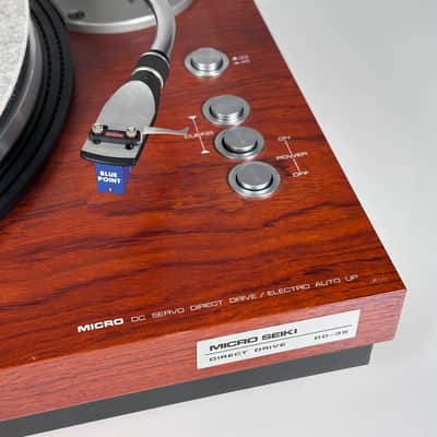 Micro Seiki DD-35 Direct Drive Turntable w/ Blue Point Cartridge image 4