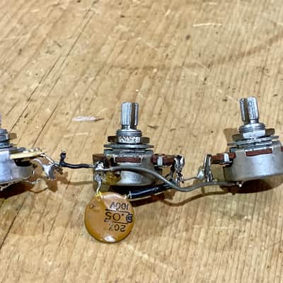 CTS FENDER STRATOCASTER TONE POTS 1973 image 1