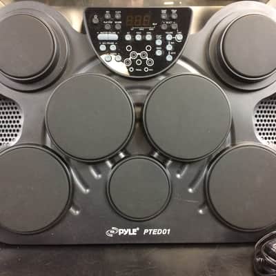 Pyle PTED01 Digital Drum Kit - Portable, 7 pads, MIDI controller (Snare Stand Included!) image 2