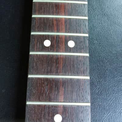 Warmoth Super Wide Fat Stratocaster Neck Satin Vintage Tint image 8