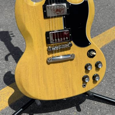 Gibson SG Standard '61 TV Yellow New Unplayed Auth Dlr 7lb3oz #241 image 1